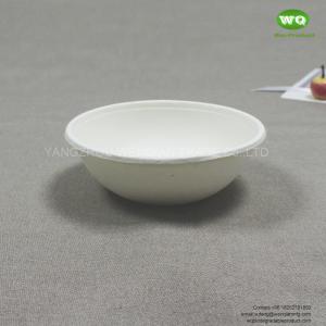 8oz(220ml) Biodegradable Soup Bowl With Waterproof Agent ,Extra Strength Durable  Bagasse Bowls for Soup or Salad