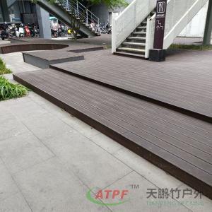 Wooden Bamboo Decking Boards Panels 3.6M For Garden