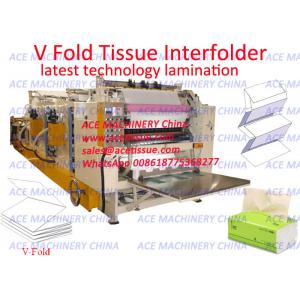 PLC Control Automatic Tissue Paper Cutting And Packing Machine With Lamination