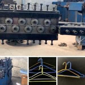 3kw Fully Automatic Wire Bending Machine , Fast Steel Hanger Equipment