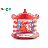 China Customized 3m Outdoor Inflatable Christmas Carousel on sale