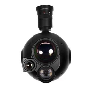 China Triple Gimbal Integrated with  30*Zoom Optical and 2 thermal Image cameras with Target locking System wholesale
