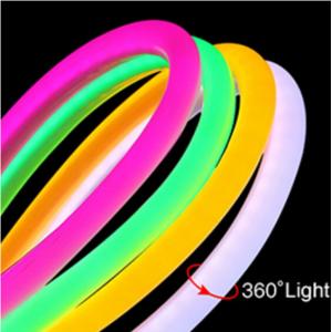 China Outdoor SMD2835 24v 10w 360 Degree NEON LED Strip supplier