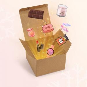 China Face Cream Packaging Custom Eco Friendly Folding Kraft Paper Box for Perfume Gift supplier