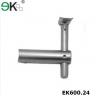 Stainless steel adjustable pipe mounting glass shelf brackets-EK600.24