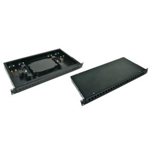 China 19Inch 1U Fiber Optic Patch Panel for ODF Optical Distribution Frames wholesale