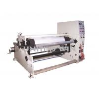 China Automatic Single Shaft Rewinding Cutting Machine Adhesive Tape Roll Making Machine 1300mm on sale
