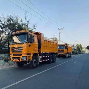 China LHD Driving Euro 2 Emission Heavy Tipper Trucks Load 50 Ton supplier