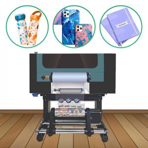 China 1440dpi Small Uv Dtf  Printer A3 Dtf Printer All In One For Plastic Leather Pvc Film Printing supplier