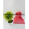 China Recyclable drawstring plastic Cotton Ropes bags/Women and children all like the New Year red gift bag wholesale