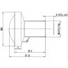 4.2mm объектив F1.8 m12 2MP не отображает искажение s устанавливают объектив доски cctv для датчика 1/1.8 ″