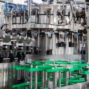 China Beer Electric Glass Bottle Filling Machine 3 In 1 Rinsing Filling Capping Machine supplier