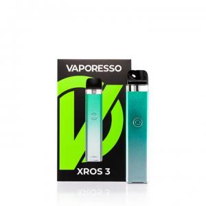 Vaporesso XROS 3 Pod Kit 1000mAh 2ml Xros 3 Cartridge 0.6ohm 1.0ohm Mesh Pod Cartridges