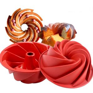 China Non Stick Baking Pan Silicone Cake Mould Food Grade supplier