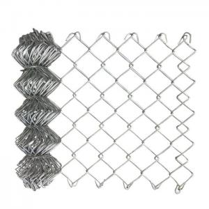 50x50mm Hot Dipped Galvanized Chain Link Fence Fabric Cyclone Wire Netting