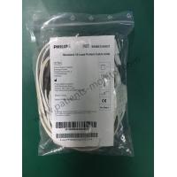 China Philipilip Page Writer TC10 ECG Machine Parts Standard 10- Lead ECG Cable AHA 989803184931 on sale