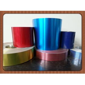 China Corrosion Resistance Color Coated Galvanized Steel Coil 8011 / H14 500 - 1200mm Width supplier