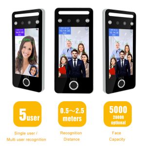 China Sistema biométrico del control de acceso de la máquina de la atención de la cara de la radio multi de la persona on sale