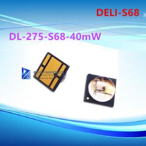 China 275NM 6.8V UVC LED Lamp Dual Chip DL-275-S68 40mW 90 Degree Luminescence supplier