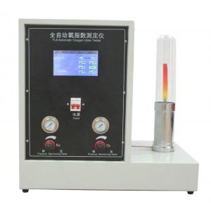China ASTM D 2863 Touch Screen Type Automatic Limiting Oxygen Index Tester For Rubber Plastic Burning Testing Machine supplier
