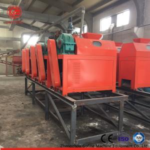China Linha de produção do adubo do composto 1-2T/H, granulador da imprensa do rolo do adubo supplier