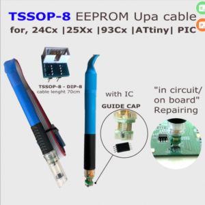China Adaptateur du pogo TSSOP8 avec la PAC de GUIDE pour le programmeur en circuit CARPROG DP3 DP4 EEPROM/93CXX /25CXX/24CXX on sale