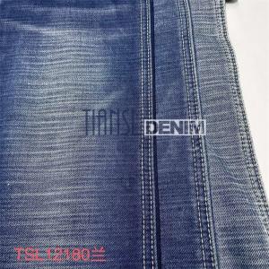China Combed Yarn Stretch Denim Jersey Fabric Medium Weight 11.5 oz supplier