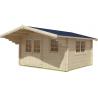 China Durable Outdoor Wooden House Anti-Corrosive With Roofing And Flooring wholesale