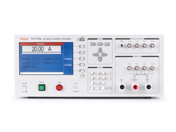 0-3A DC Bias Current Test System  Friendly Graphical Interface