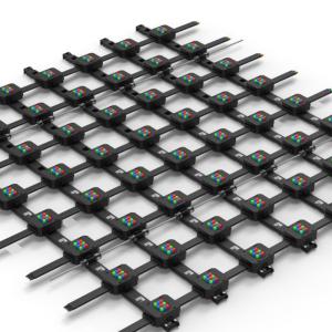 China High brightness high-definition waterproof 9-light LED grid screen project lighting grid screen wholesale