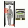 China Hotel Shakeproof Door Frame Metal Detector With Light And Sound Alarm wholesale
