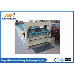China PLC Control Full Automatic Roof Panel Rolling Forming Machine for IBR Sheet Durable and Long Service Time supplier