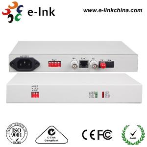 China 20km Optical Fiber Ethernet Media Converter Modem Protocol E1 Interface supplier