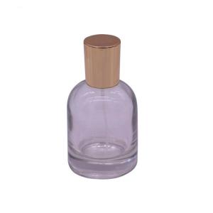 China Glass Perfume Bottle Caps , Zamac Cream Bottle Cover Golden Color Top Iids supplier
