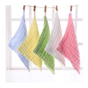China MW-001 Baby Muslin Washcloths 100% Natural Cotton Baby Wipes Super Soft Face Towel for Sensitive supplier