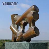 China Abstract Bronze Outdoor Sculptures High Durable on sale