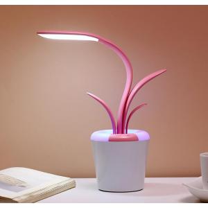 China USB Rechargeable LED Desk Eye-protecting Kaffir Lily Reading Lamp For Children supplier