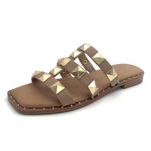 Female Summer Flat Sandals Buckle Closure Casual Comfortable Style