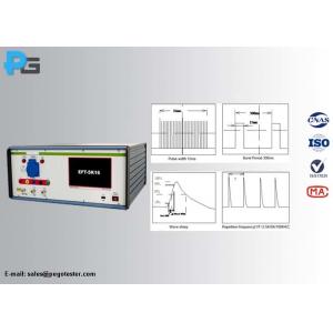 0~5KV EMC Test Equipment , Electrical Fast Transient Test Burst Generator 1~255 Impulse Adjustable