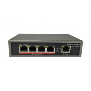 China POE-S1004F(4FE+1FE)_4 Port 10/100Mbps IEEE802.3af/at PoE Switch with 65W External power supply (Newly Developed) supplier