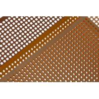 China 1m 2m 6m Perforated Copper Sheet Metal For Decorated Building Facades on sale