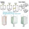 spout Cement Ton Reinforce Fibc Jumbo Bags 500kg Bulk Conductive Fibc Big Bag With Automatic Unloading Design