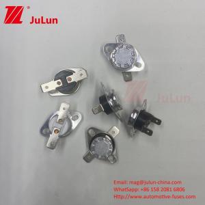 China Laminateurs Bimetal Disque à rayures Thermostat, réinitialisation automatique KSD301 Protecteur thermique supplier