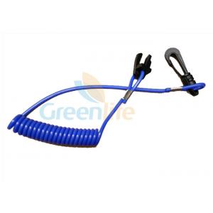 China Plastic Fashionable Kill Switch Cord Blue Plastic Engine Safety Rip Cord Leash supplier