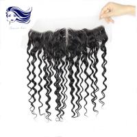 China Full Curly Lace Front Closures For Weaving / Lace Front Human Hair Wigs on sale