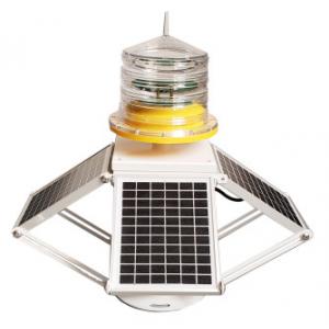 China L-864 Red Flashing 2000cd 14AH Solar Aviation Light 20W supplier