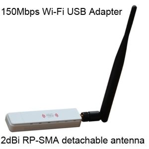 China ネットワーキングのWiFiのアダプターの外面2のdBi rpsmaのアンテナ コネクター2.4 GWF-2B1T on sale