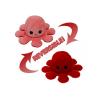 Reversible Double Sided Octopus Plush Stuffed Toy