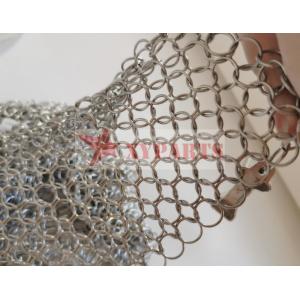 Round Type Weld Stainless Steel Ring Mesh Curtain for Animal Protection Fence