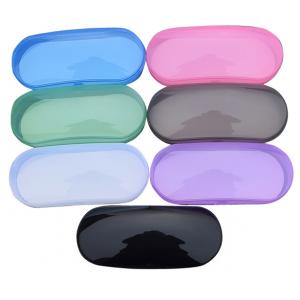 China large size plastic transparent sunglasses box for kids ,woman and man with cheap price and small MOQ supplier